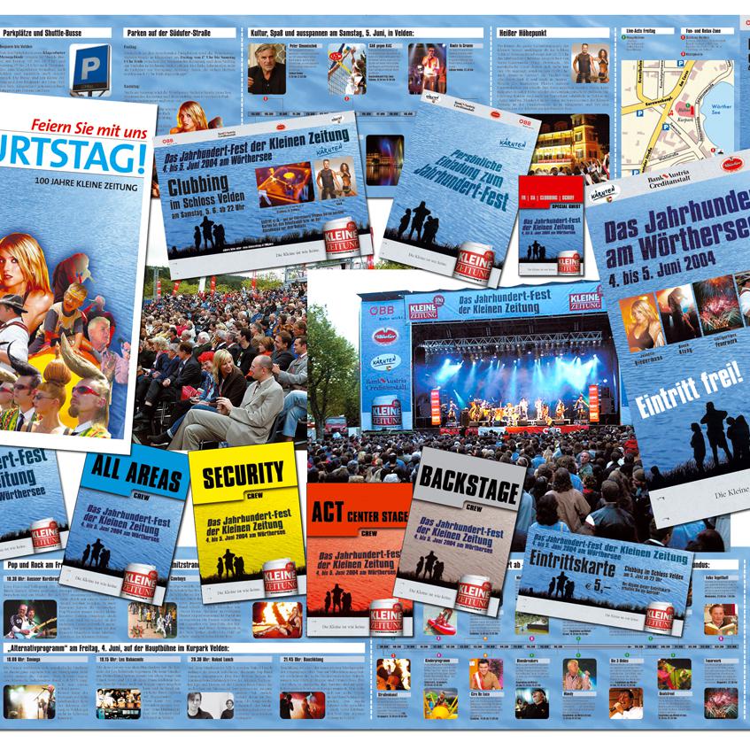 100 Jahre Kleine Zeitung - Corporate Identity